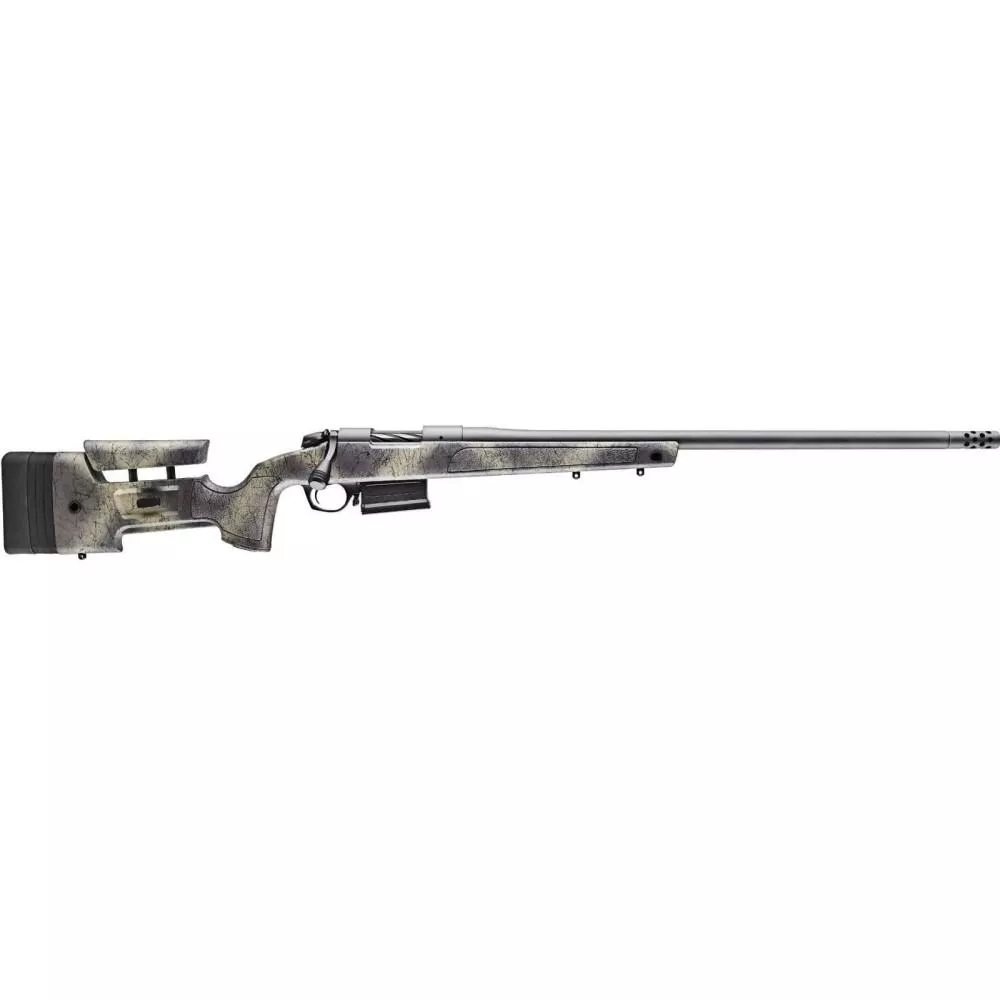 Bergara B-14 Wilderness HMR Rifle 300 Win Mag 5/rd Magazine 26″ Threaded Barrel Sniper Grey Cerakote