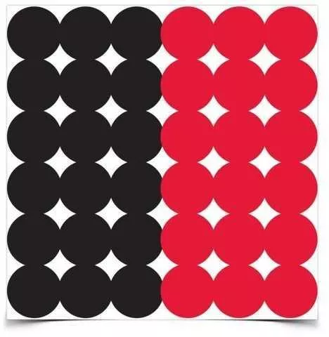 Birchwood Casey Dirty Bird Repair Pasters for Paper Targets 1In 216Red/216Blk TGT 34118