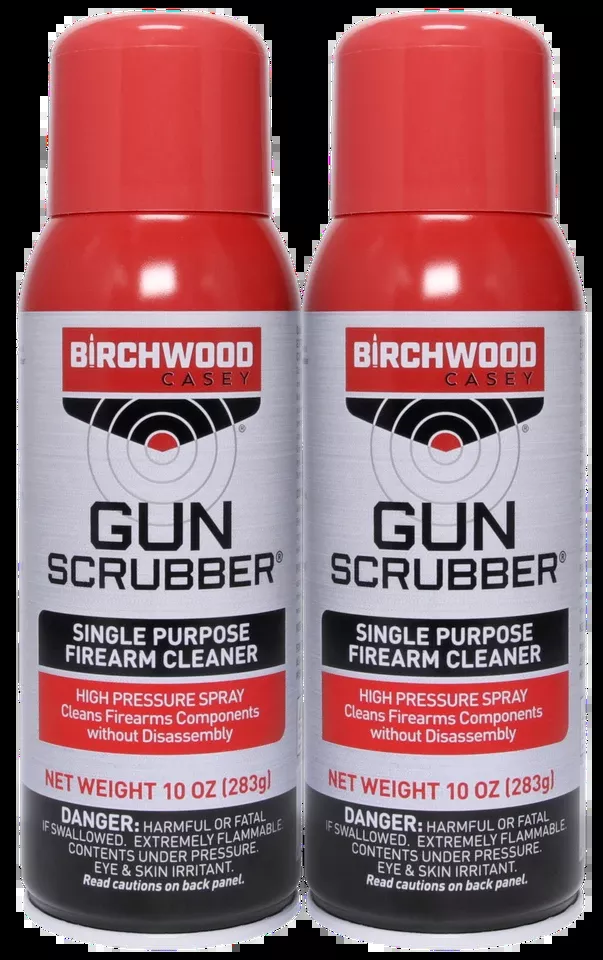 Birchwood Casey Gun Scrubber Aerosol 10 oz. 2-Pack Combo