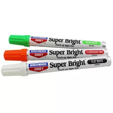 Birchwood Casey Super Bright Pen Kit | Green/Red/White | Blister Card | BC-15116