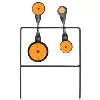 Birchwood Casey World of Targets Duplex Spinner Target | .22 Quad Action Spinner | BC-46422