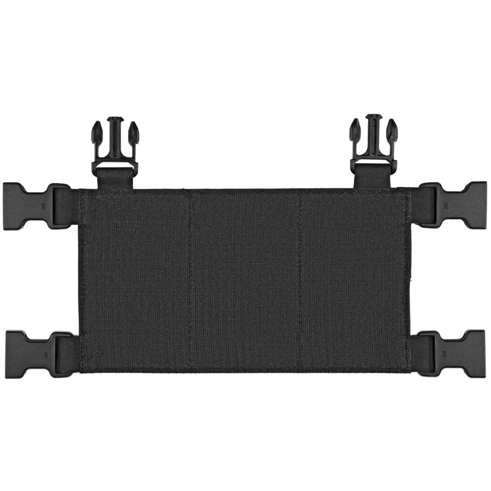 Black Foundation Flat Molle Placard