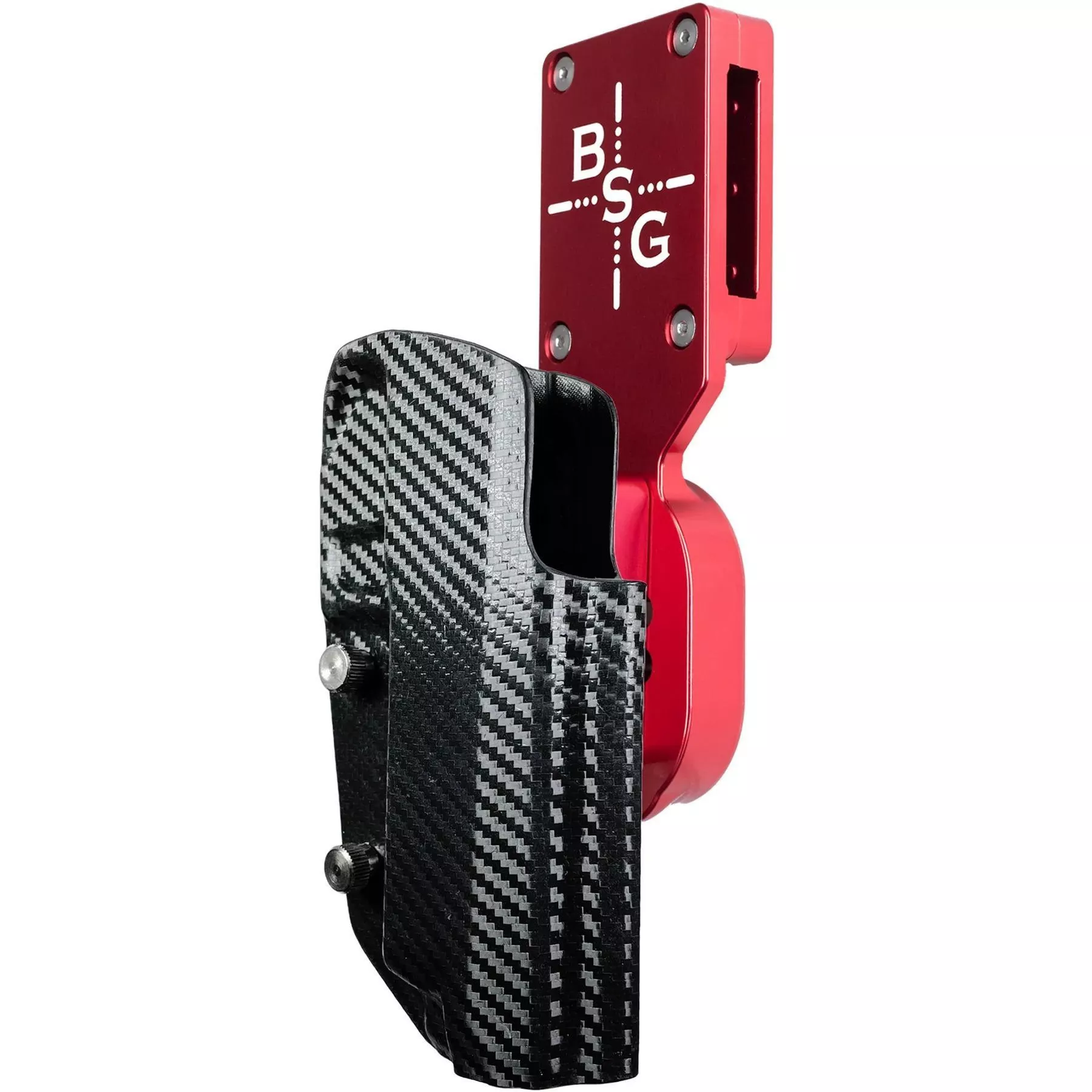Black Scorpion PRO Heavy Duty Competition USPSA Holster w /Red Attachment