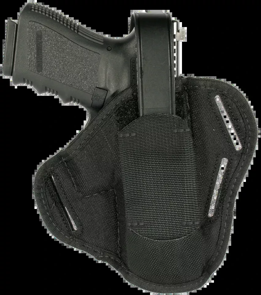 Blackhawk Pancake OWB Holster for Large Semi-Auto, 4-4.50" Barrel, Ambidextrous, Black Cordura Nylon
