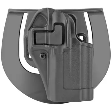 BLACKHAWK SERPA CQC Concealment Holster | Fits Glock 48 and S&W M&P380/9 Shield EZ | Right Hand | Black | 410576BK-R