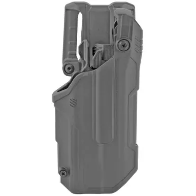 BLACKHAWK T-Series L3D | Duty Holster | Right Hand | Black Finish | Fits Glock 21 With TLR1/TLR2 | Includes Jacket Slot Belt Loop | 44N613BKR