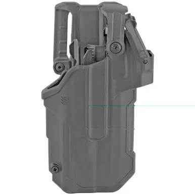 BLACKHAWK T-Series L3D RDS | Duty Holster | Right Hand | Black | Fits Sig P320/P250 With TLR1/TLR2 | Includes Jacket Slot Belt Loop | 44ND61BKR