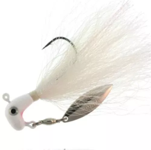 Blakemore Bucktail Pro Wht/wht/wht 3/8