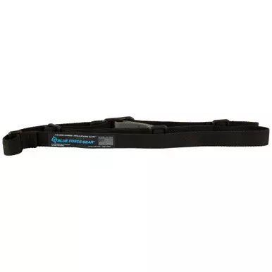 Blue Force Gear Vickers ONE 2 Point Combat Sling | Slings | 54” Sling | Black | VCAS-100-OA-BK