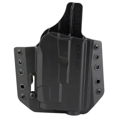 Bravo Concealment BCA Light Bearing | OWB Concealment Holster | 1.5″ Belt Loops | Fits Glock 17/22/31/47 w/Streamlight TLR-1 | Right Hand | Black | Polymer | Does not fit Glock Gen 5 40SW | BC30-1004