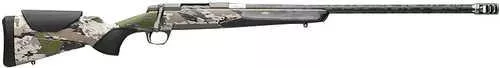 Browning X-Bolt 2 Speed Carbon Fiber SPR Full Size 300 Win Mag 3+1 22" Carbon Fiber Threaded Sporter Barrel, Smoked Bronze Cerakote Drilled & Tapped Steel Receiver, Adj Vari-Tech Ovix Camo w/Black Overmold Composite Stock, Recoil Hawg Muzzle