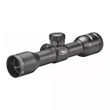 BSA Optics Tactical Weapon | Rifle Scope | 4X30 | 1″ Maintube | Mil Dot Reticle | 1/4 MOA Adjustments | Black Color | TW4X30