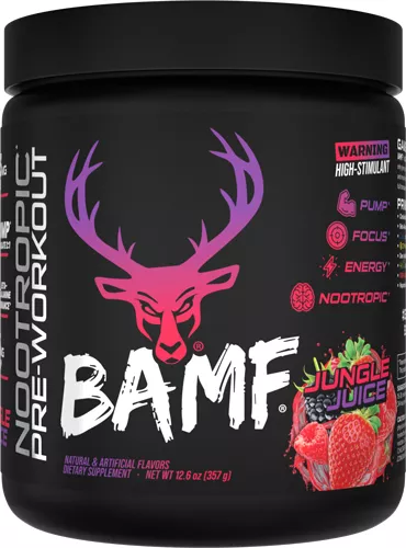 BUCKED UP PRE-WORKOUT BAMF – JUNGLE JUICE 30 SERVINGS