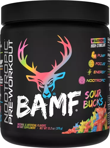 BUCKED UP PRE-WORKOUT BAMF – SOUR BUCKS 30 SERVINGS