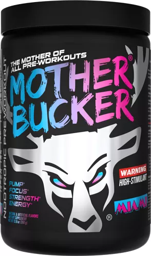 BUCKED UP PRE-WORKOUT MOTHER – BUCKER MIAMI 20 SERVINGS