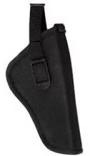 Bulldog Cases Deluxe Hip Holster | Fits Large Auto Handgun With 3.5″-5″ Barrel | Right Hand | Black | DLX-8