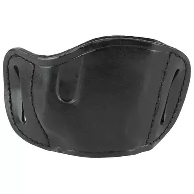 Bulldog Cases Moldel Leather Hip Holster | Fits Most Large Frame Autos | Right Hand | Black | MLB-L