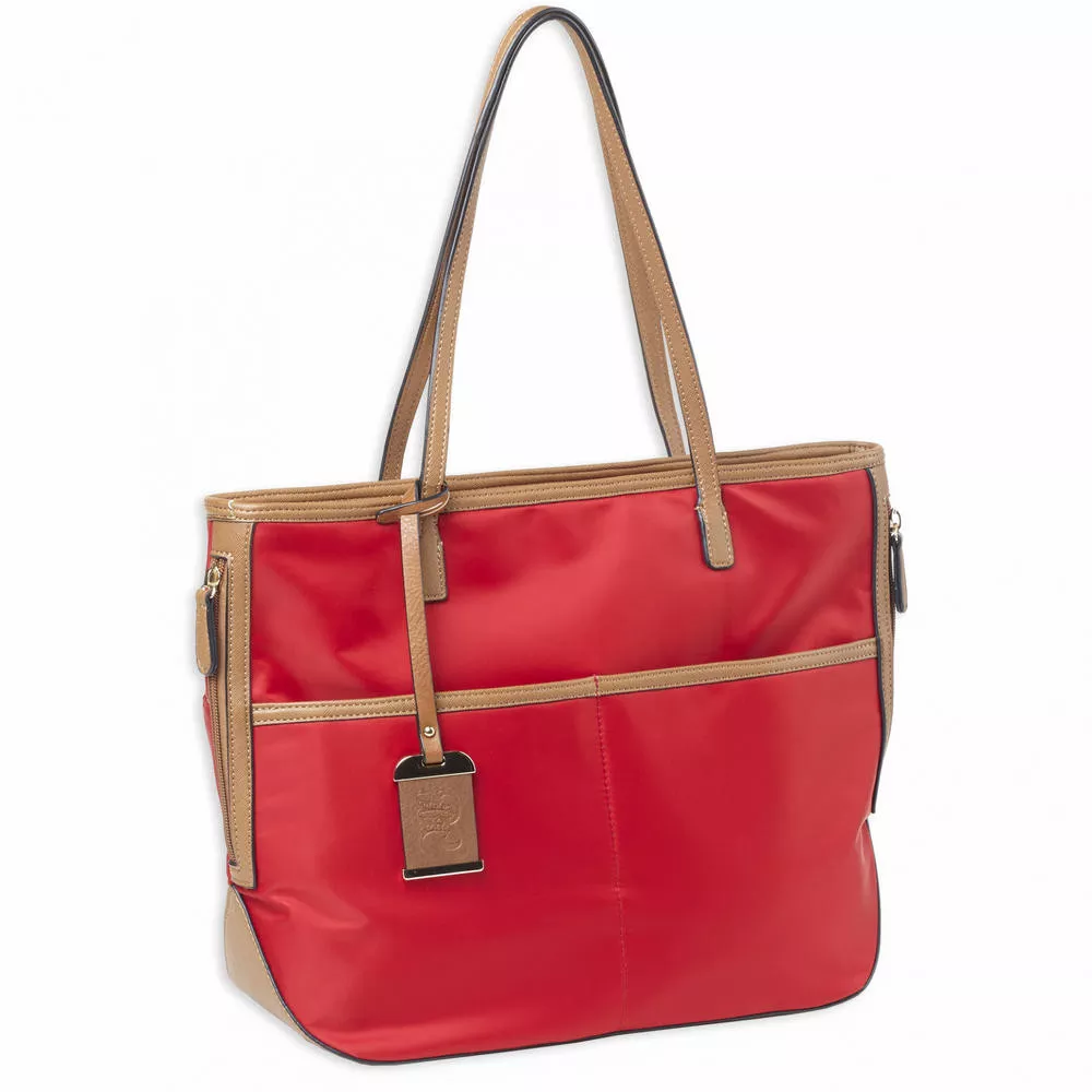 Bulldog Tote Nylon Purse