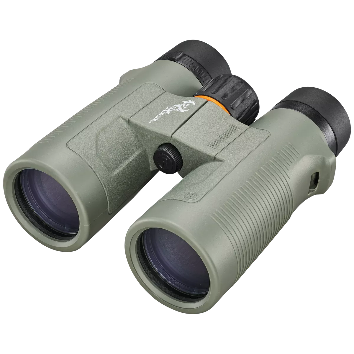 Bushnell 10×42 Bone Collector Binocular Roof with Harness Box Green