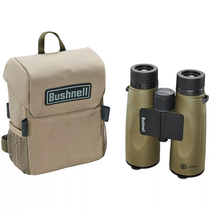 Bushnell Prime Binocular 12×50 x Vault Combo Pack – Green Roof FMC WP/FP Box