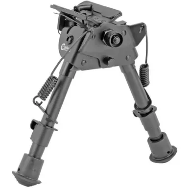 Caldwell XLA Pivot Bipod | Attaches to Sling Swivel Stud | Aluminum | 6″-9″ | Black | 247142