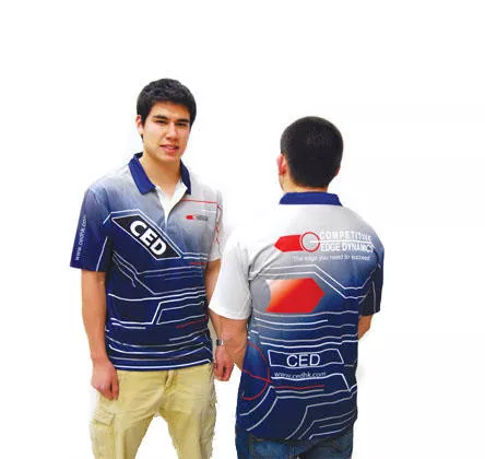 CED Competition Shooting Shirt, Blue