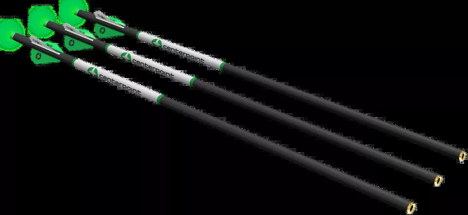 Centerpoint AXCCA203PK Crossbow Arrows with Lighted Nocks - 3 Pack
