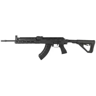 Century Arms Sharps MB47 Semi Automatic Rifle 7.62x39mm 16.25″ Black Threaded Barrel Black Frame Black Pistol Grip