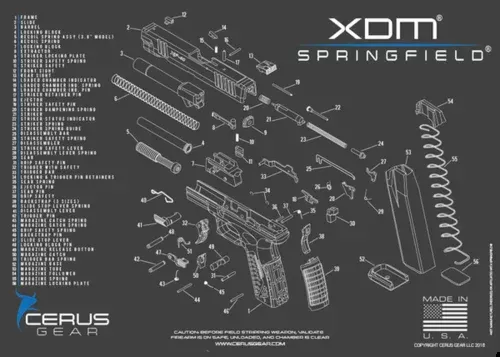 Cerus Gear Springfield Xdm Schematic Char Gray