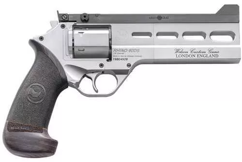 Chiappa Firearms RhiFALSE 60DS Match Master Revolver 38 Special 6" Barrel 6Rd Gray Finish