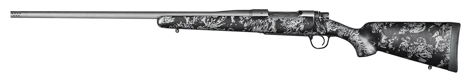 Christensen Arms 8010110700 Mesa FFT 6.5 Creedmoor 4+1 20″ Threaded Barrel, Tungsten Gray Cerakote, Black with Gray Webbing Stock, Left Hand