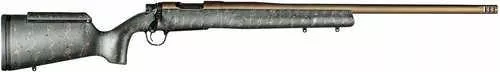 Christensen Arms Mesa Long Range Rifle 6.5 Creedmoor 4+1 16.25" Burnt Bronze Cerakote Threaded Barrel & Steel Drilled & Tapped Receiver, Green w/Black/Tan Webbing Adj Cheek Riser Polymer Stock