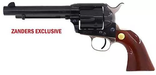Cimarron Pistoleer Revolver .357mag/.38sp Fs 5.5" Barrel Blued Walnut Finish