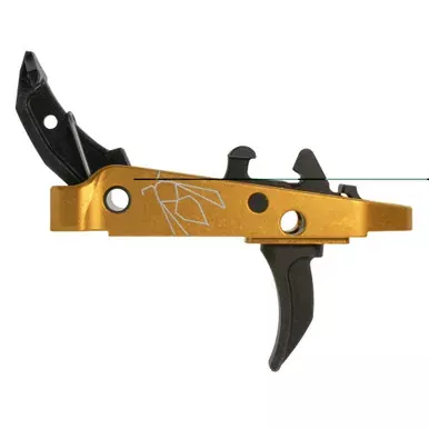CMC Triggers AK47 Trigger 2.0 | Combat Curve Trigger | Black | Fits AK-47 | 2-2.5 Pounds | 47407