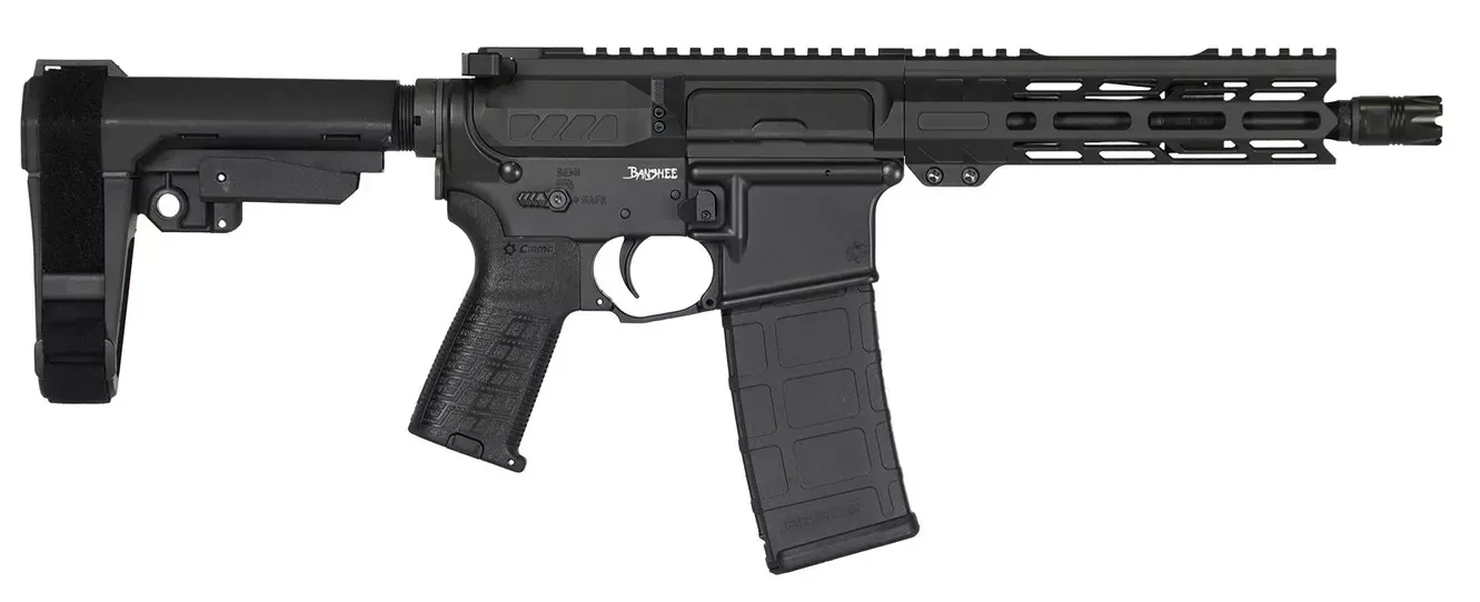 Cmmg Banshee MK4 Pistol 300BLK 8 Armor BLK