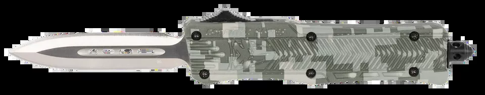 CobraTec CTK-1 Small OTF Dagger with Winter Digi Camo Handle and Glass Breaker