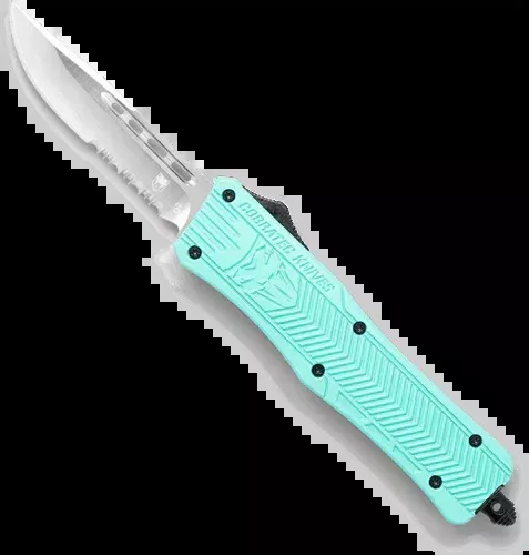 Cobratec Knives Med Tiffany Blue Ctk-1 Drop FALSEt Serrated