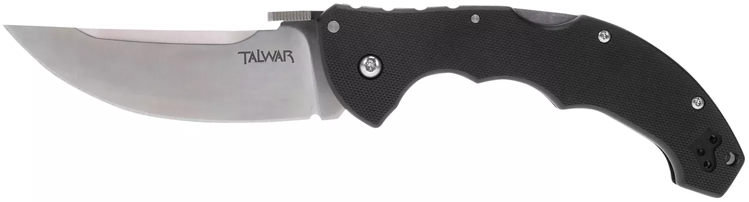 Cold Steel CS21TTL 4″ Folding Straight Back Plain S35VN Blade 5.25″ G10 Handle Includes Belt Clip