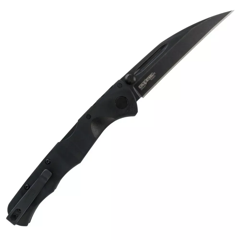 Cold Steel Frenzy II Folding Knife 3-1/2″ Sheepsfoot Blade Blackout
