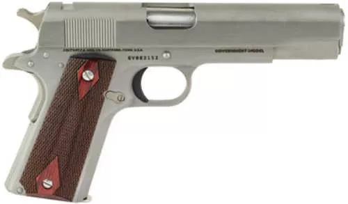 Colt 1911 Classic Pistol 38 Super 5" Barrel 9Rd Stainless Steel Finish