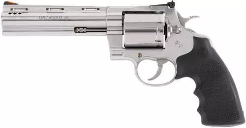 Colt Kodiak 44 Mag 6 Shot 6" Stainless Steel Vent Rib Barrel, Cylinder & Frame, Exposed Hammer
