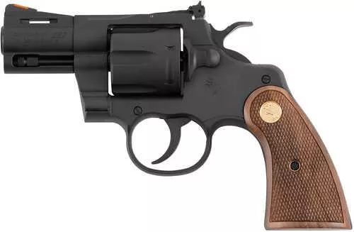 Colt Python 357 Mag 38 Special 6 Shot 2.50" Matte Blued Carbon Steel Barrel, Cylinder & Frame, Exposed Hammer