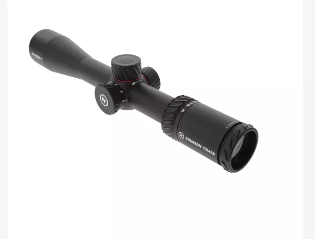Crimson Trace Brushline Pro Rifle Scope – 3-12x42mm 30mm Plex