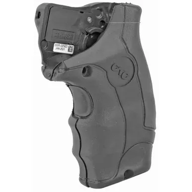 Crimson Trace Corporation Hi-Brite LaserGrip | Fits S&W J Round Butt | Rubber Wraparound | Red Laser | 01-4600-1