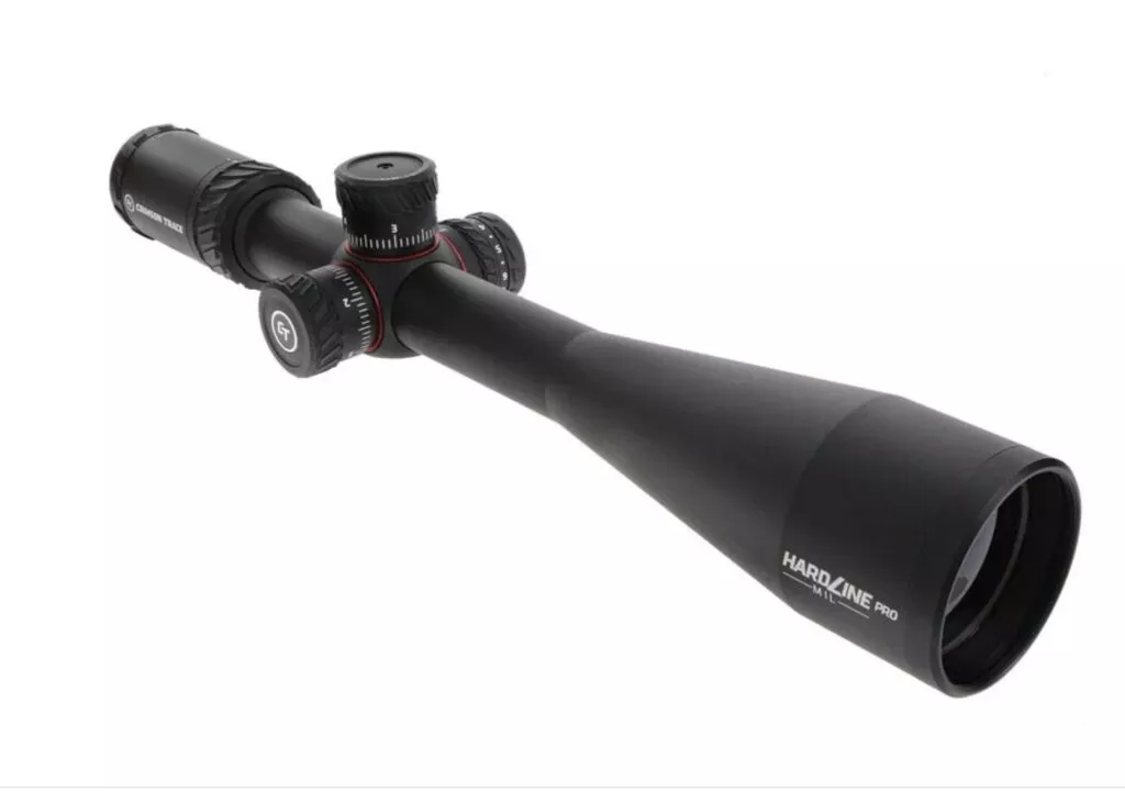 Crimson Trace Hardline Pro Rifle Scope – 6-24x50mm 30mm SFP MR1-MIL Illum