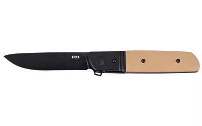 CRKT BAMBOOZLED 3.34″ PLAIN BROWN