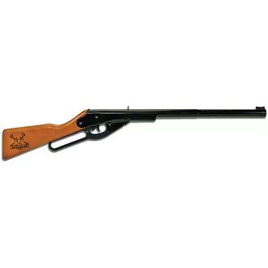 Daisy Model 105 Buck | Air Rifle | .177 BB | Black Finish | Wood Stock | Lever Action | 400 Shot | 350 Feet per Second | 992105-633