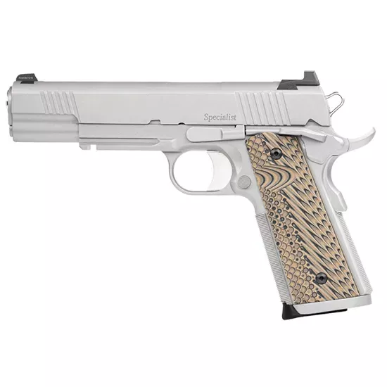 Dan Wesson Specialist 9mm 5 SS Rail Ns 10RD