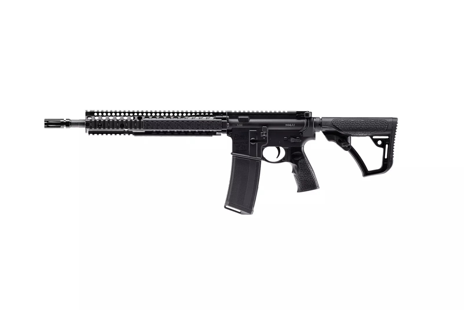 DANIEL DEFENSE DDM4 M4A1 5.56 BLK RISII 14.5″