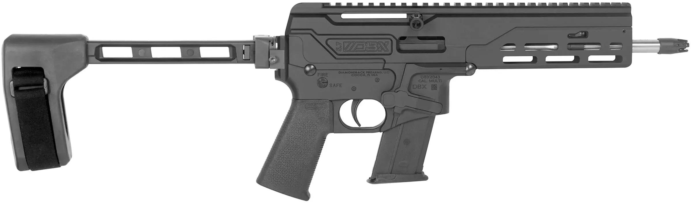Dbf DBX57 5.7X28 8 Sbt FS1913 Psb Mlok 20RD